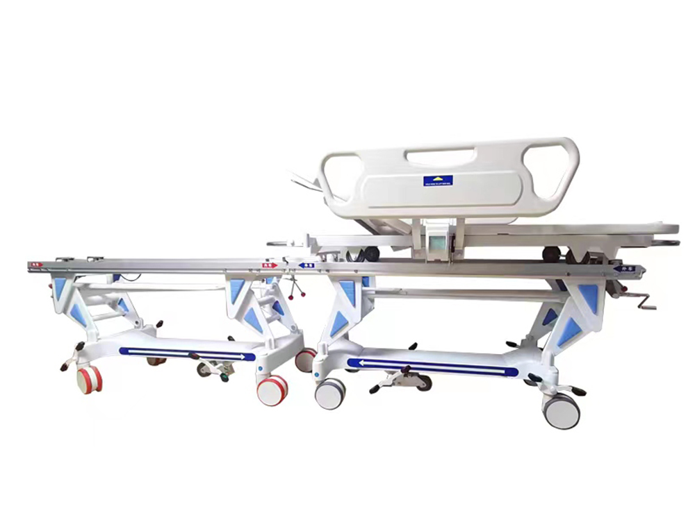 patient transfer docking trolley