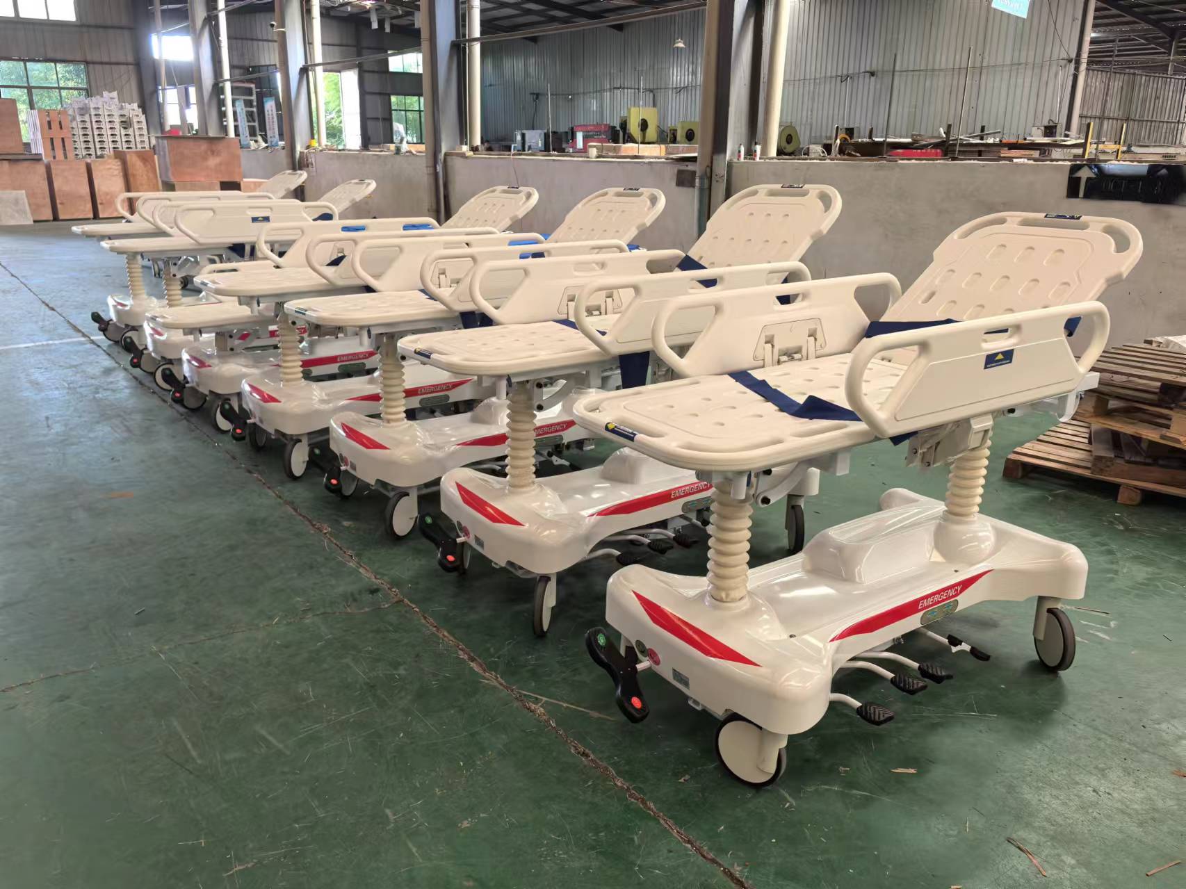 patient transfer emergency trolleys