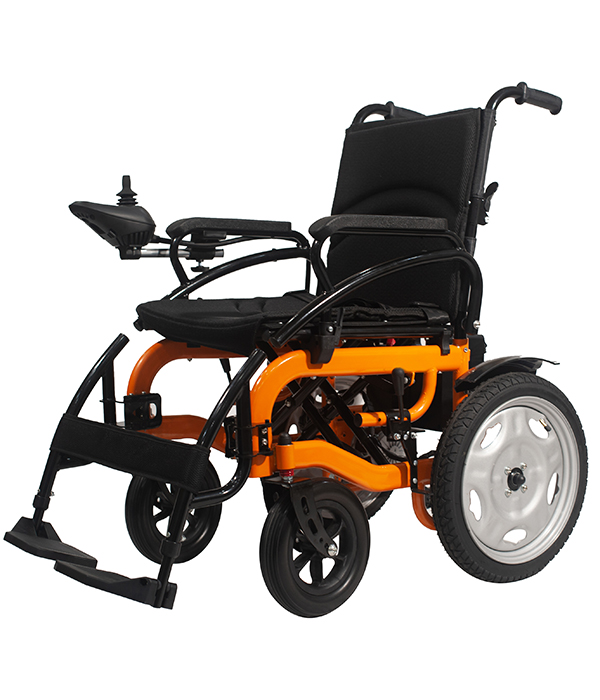 electric wheelchair fold