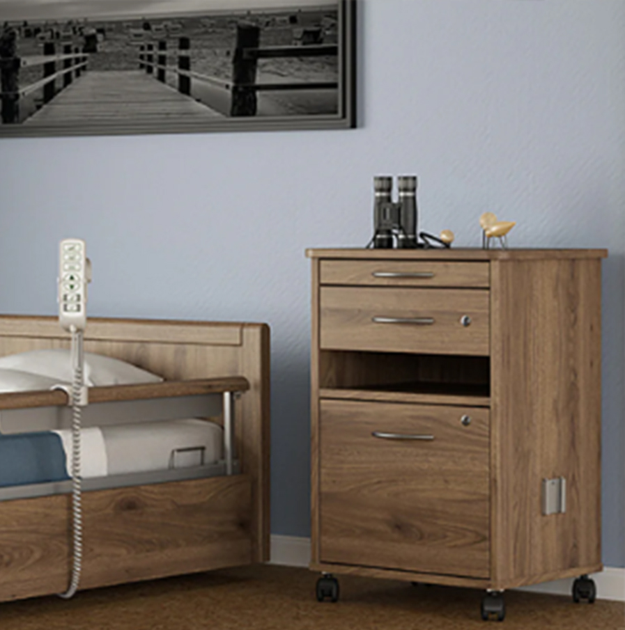 nursing care center bedside cabinet